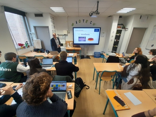 Teaching program with students at ENSAIA