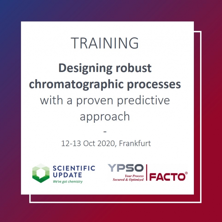TRAINING - Designing Robust Chromatographic Processes with a Proven Predictive Approach